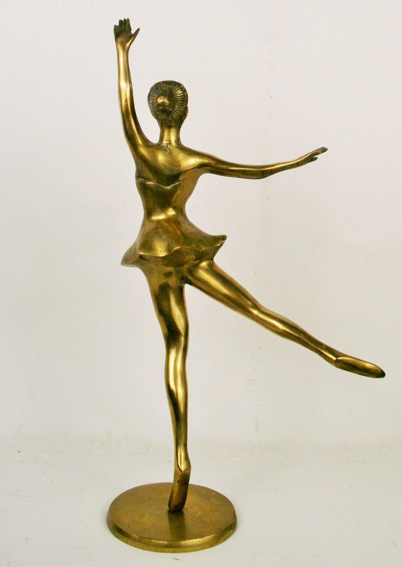 bronze ballerina sculpture