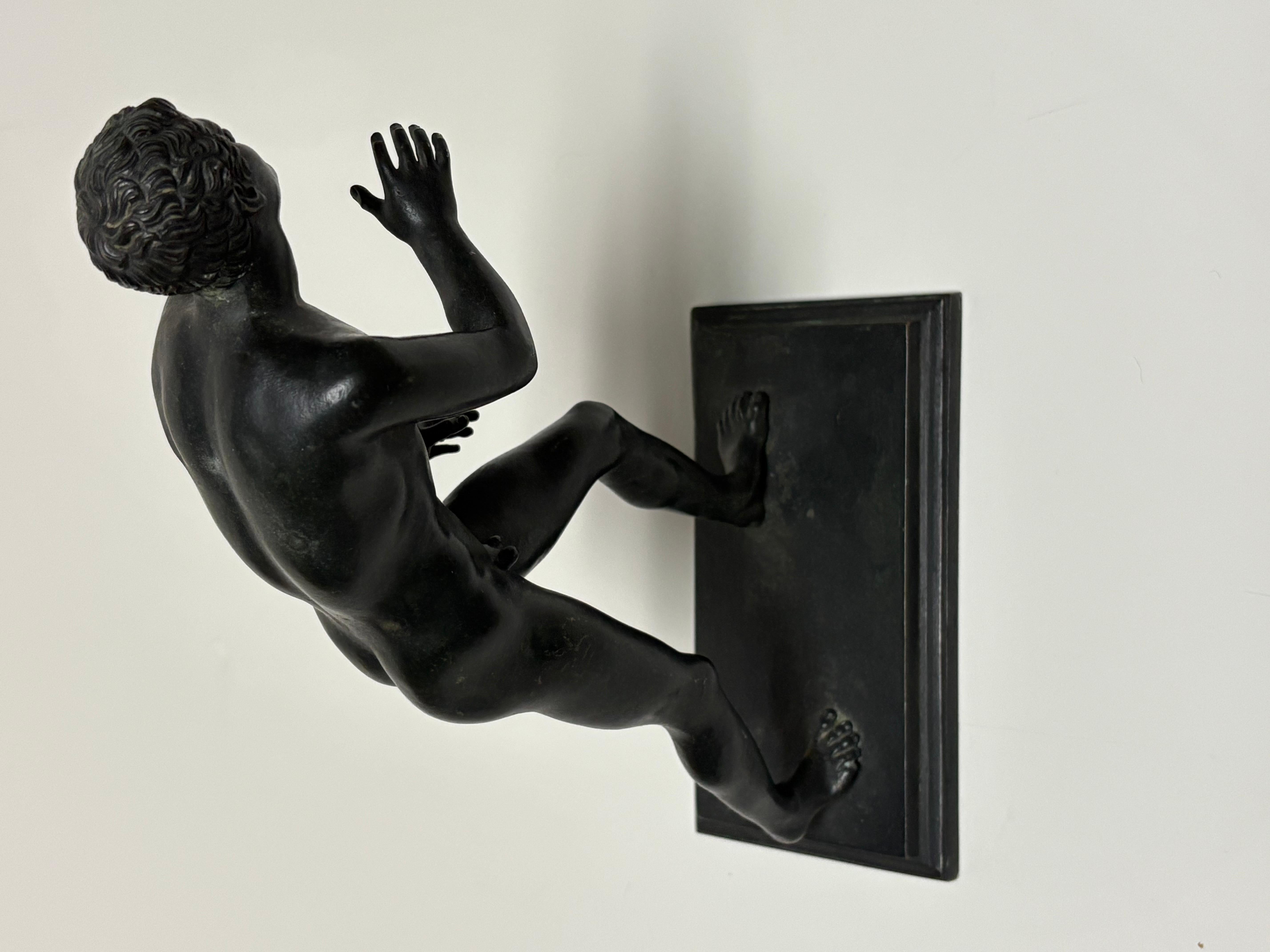 Measurements

Height: 8 5/8 inches

Width: approx 7 inches


Weight

3.4 lbs


Condition

with some wear to the patina, light abrasions