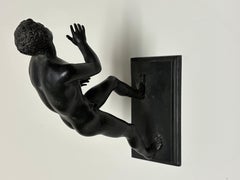 “Bronze Figure of an Athlete After the Antique, 19th Century“