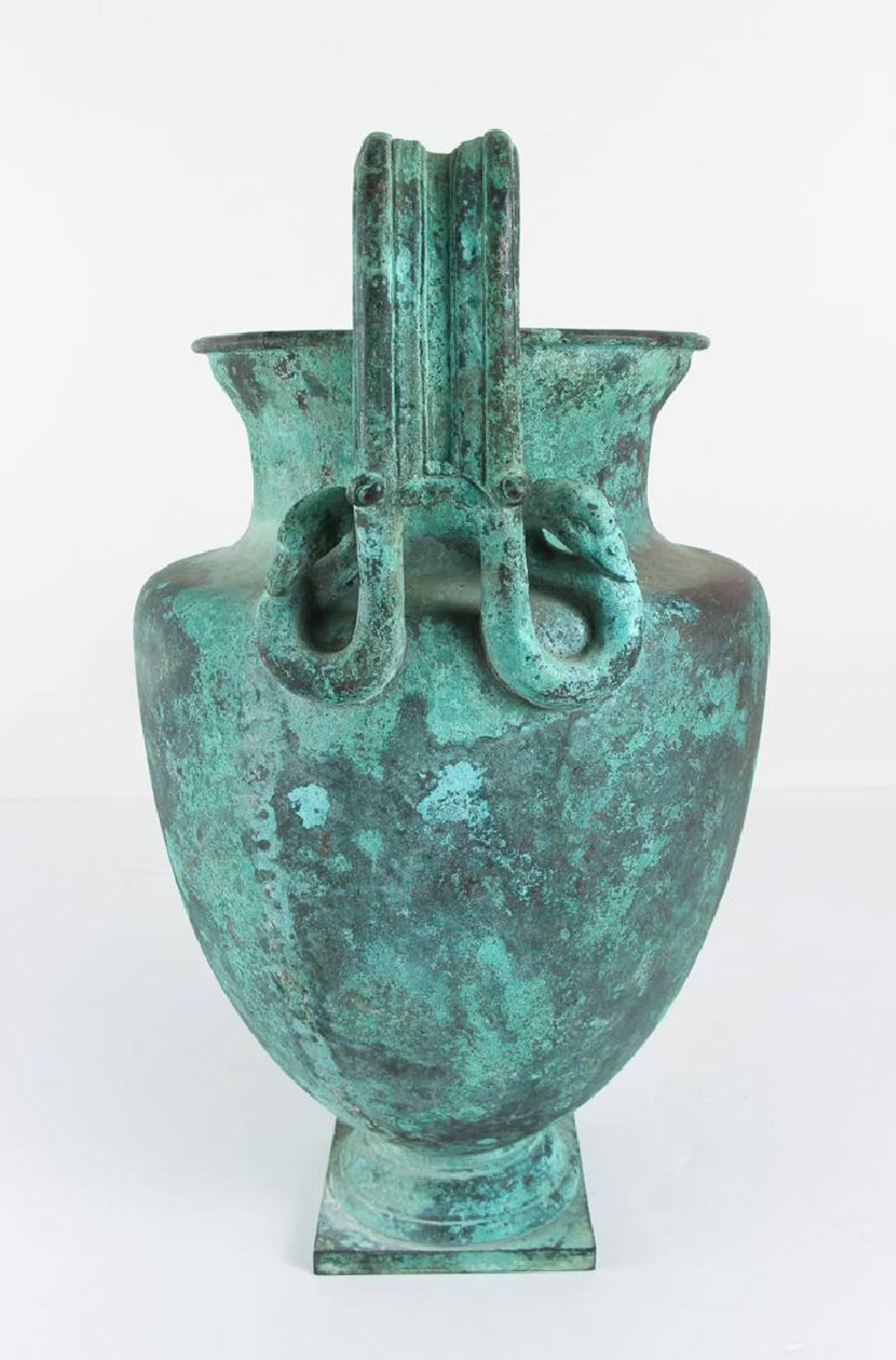 Majestic Roman revival Bronze Urn 

