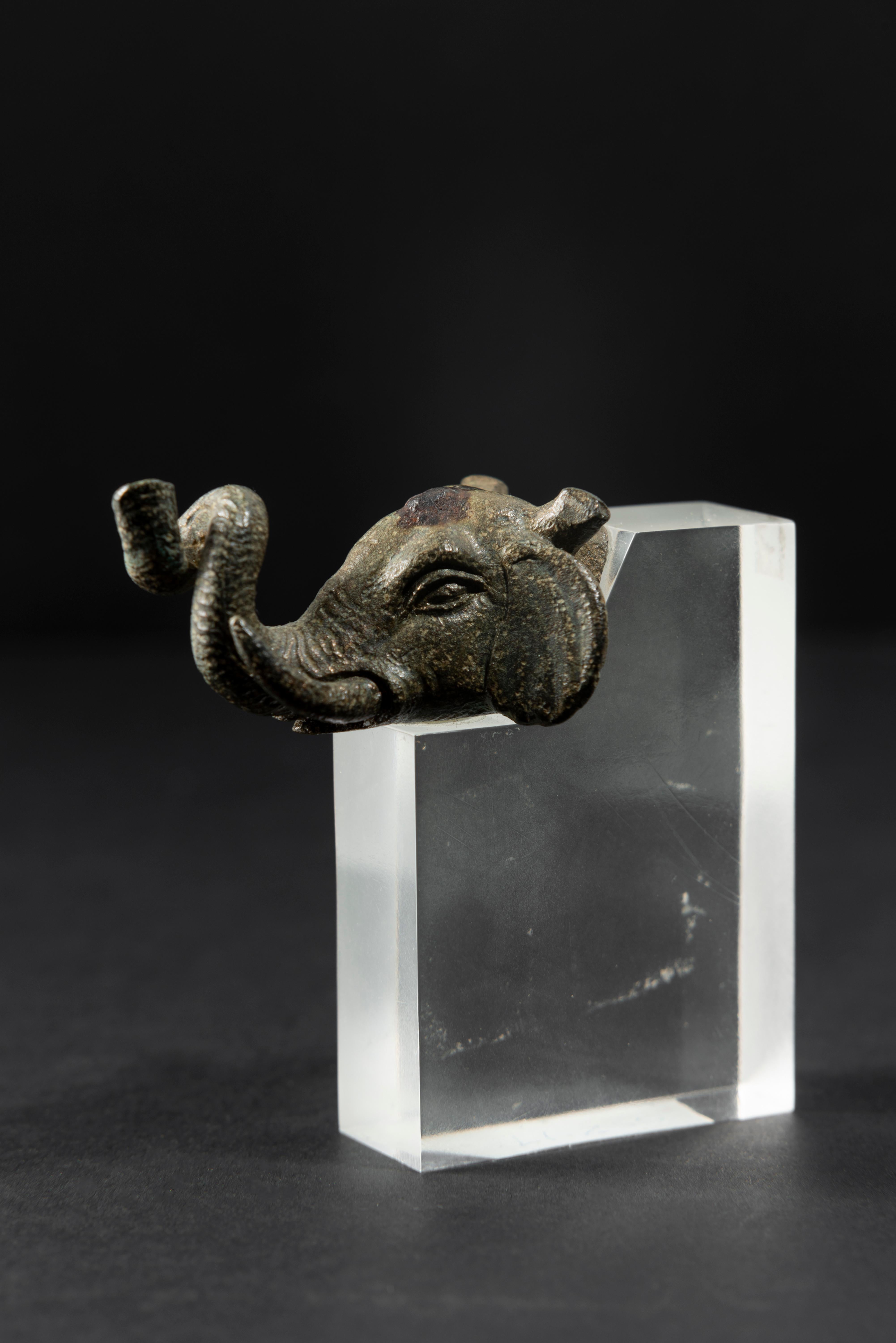 bronze honey elephant