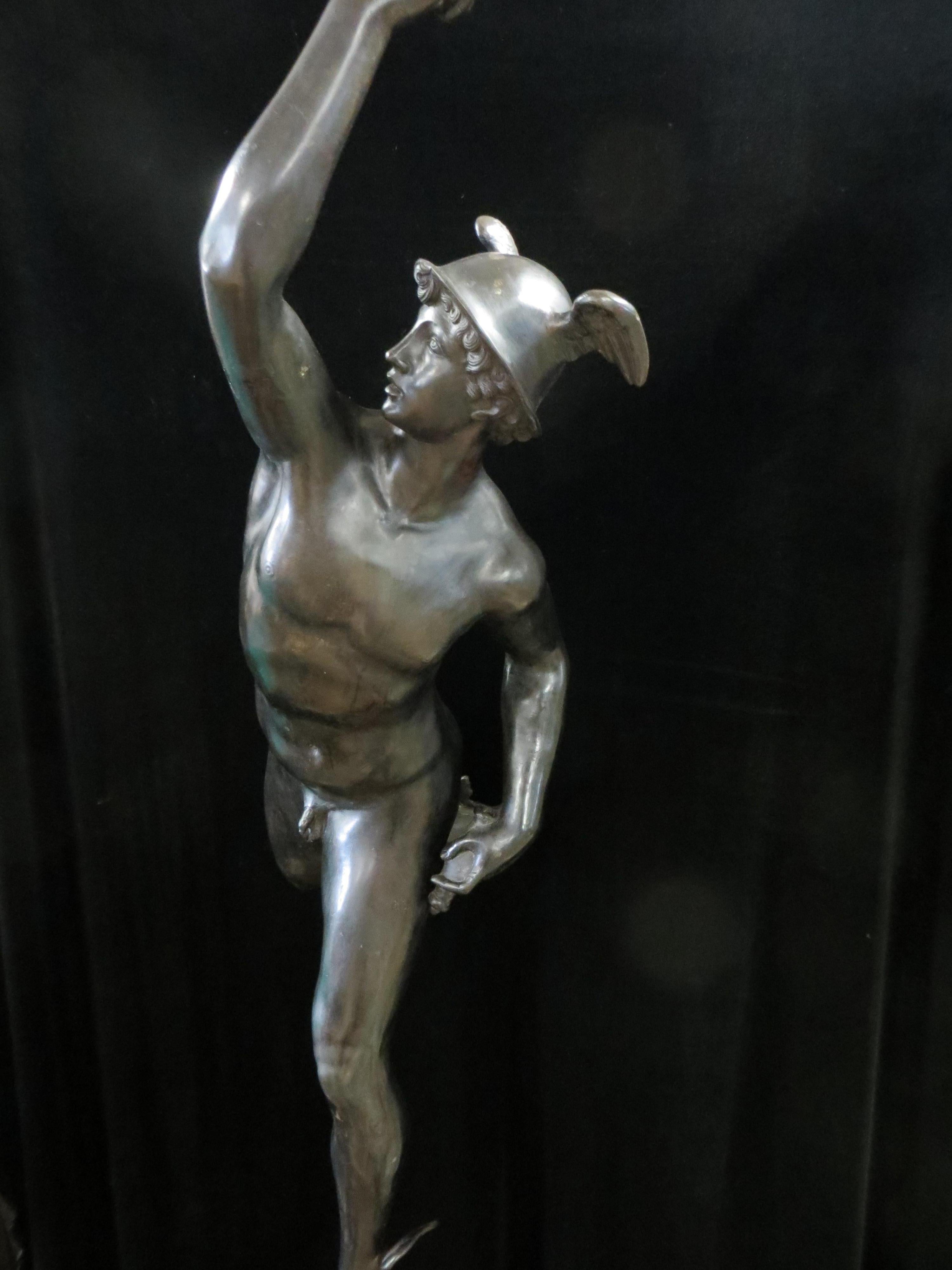  Bronze Hermes - Sculpture by Unknown