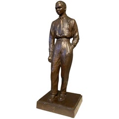 Bronze of a Gentleman or Businessman
