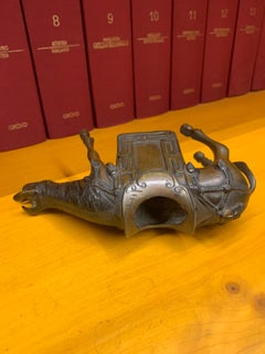 Chinese Qing dynasty figurative censer bronze 19th century