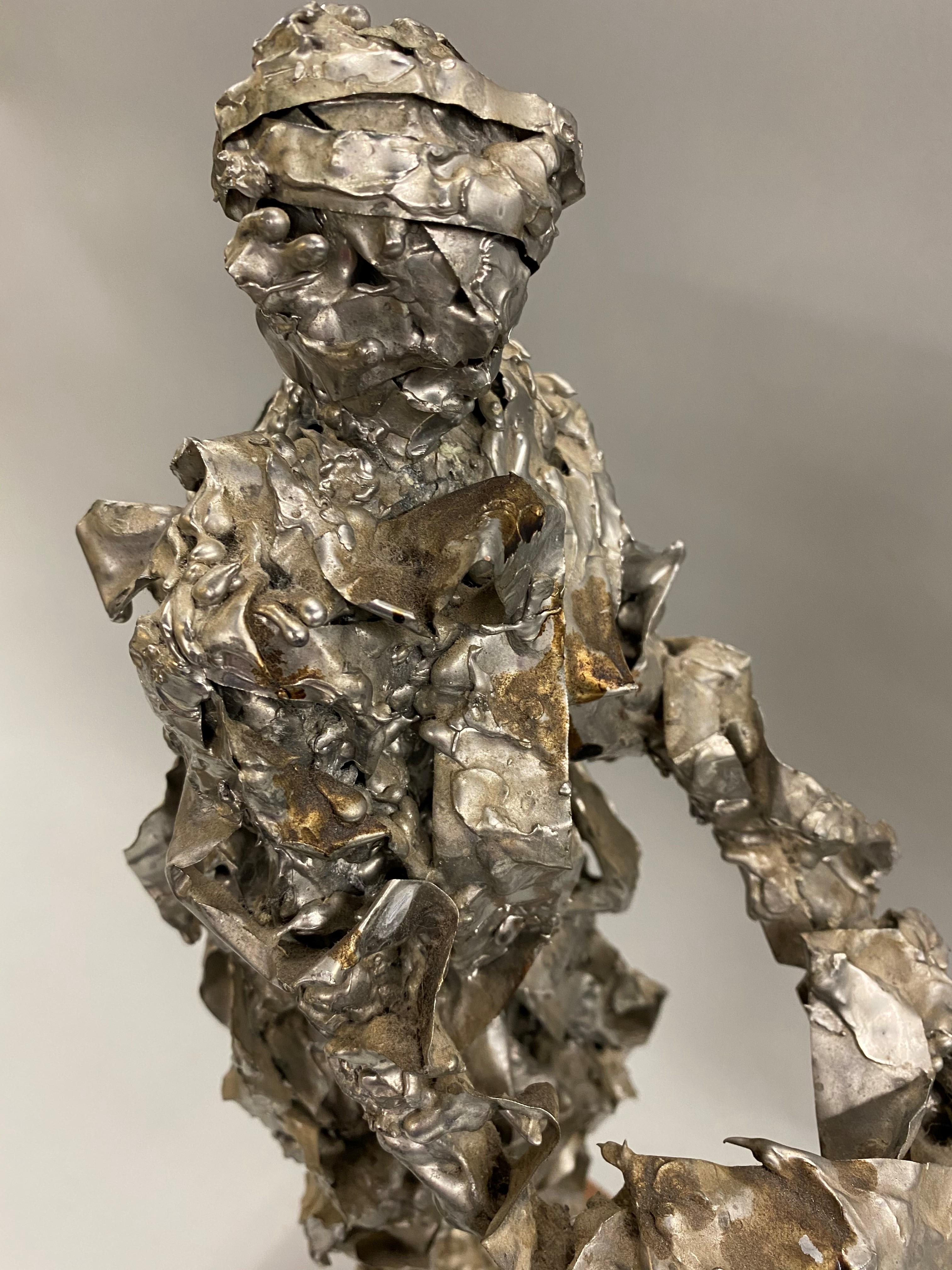 Brutalist Figural Sculpture of a Man 1