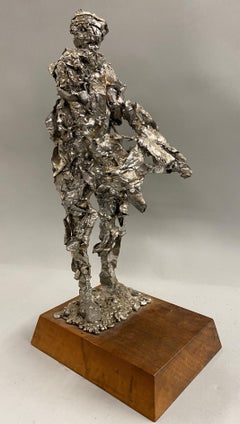 Brutalist Figural Sculpture of a Man
