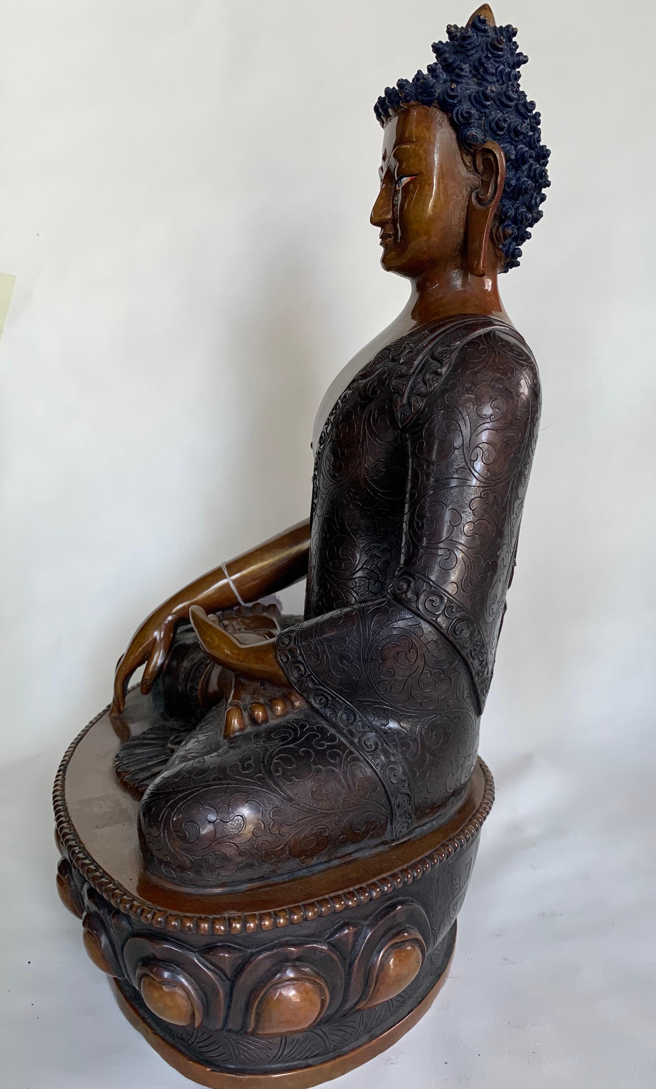 12 inch buddha statue