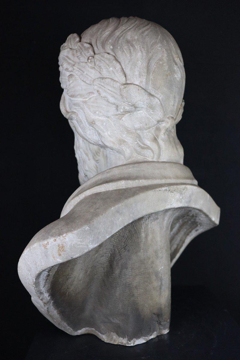 BUST aus Marmor, wahrscheinlich aus Carrara, der König Henri IV. repräsentiert, 18. Jahrhundert im Angebot 4