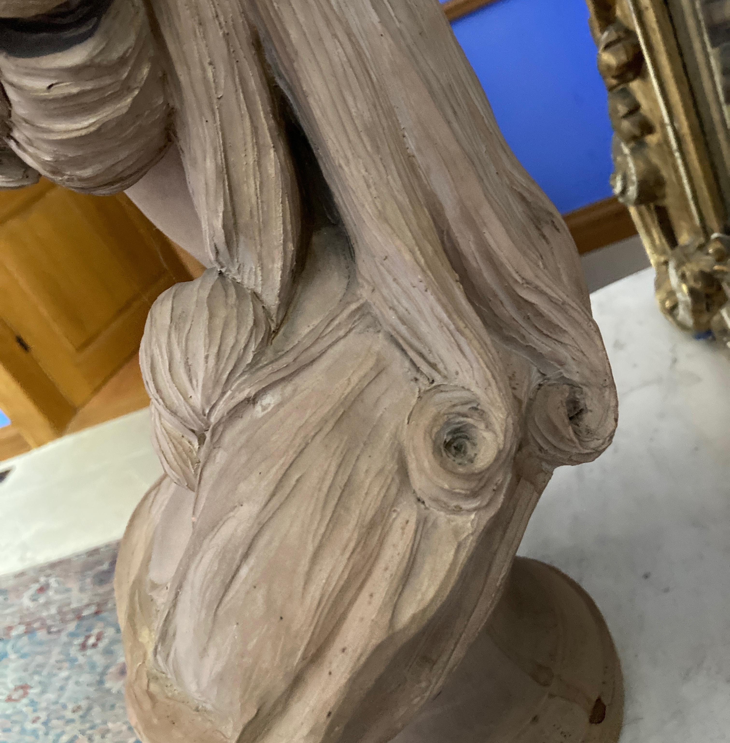 Terrakotta-Büste einer Dame, Madame Comtesse Du Barry, Französische antike Schule im Angebot 2