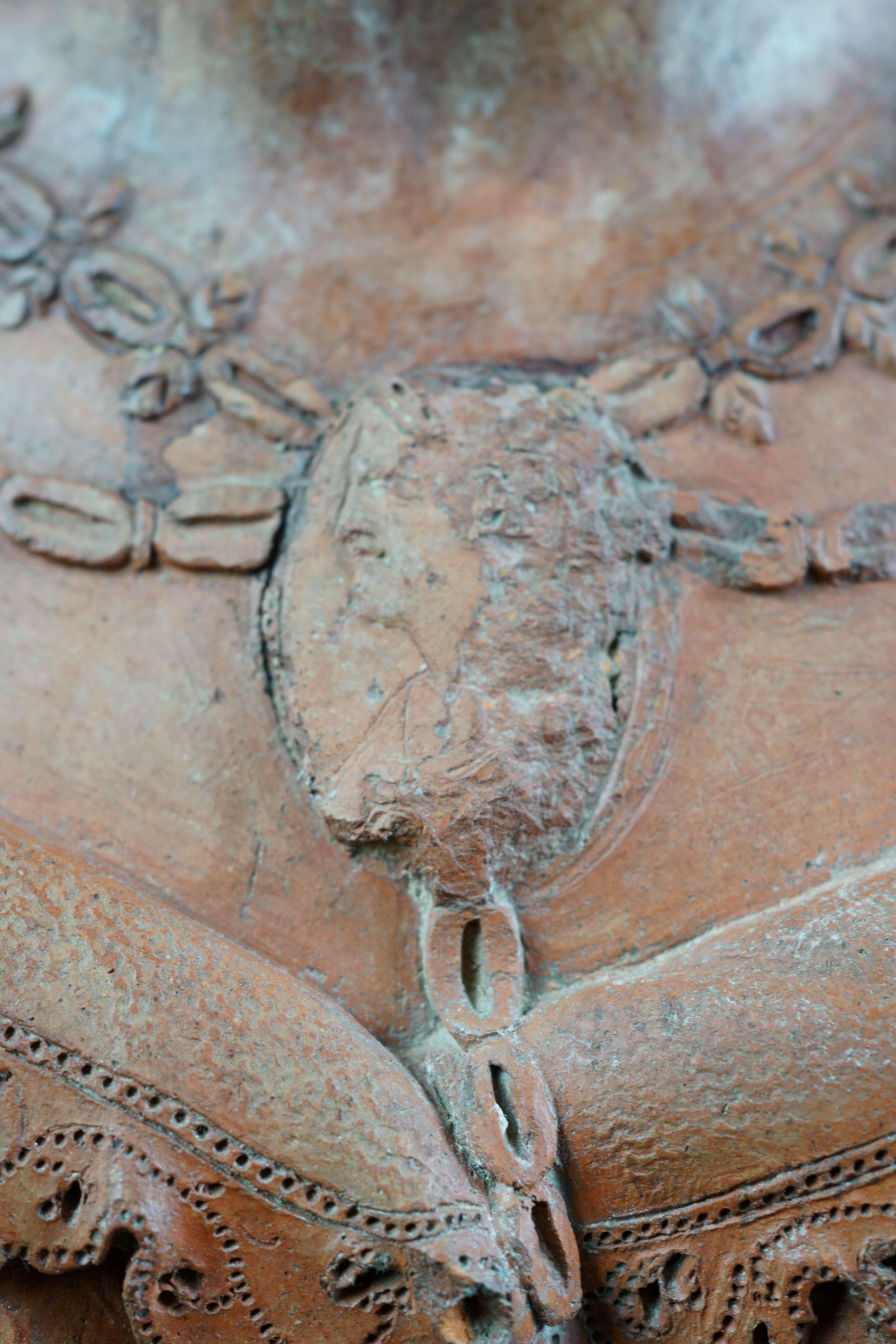 Busto de terracota Retrato de señora Italia Siglo XVIII en venta 1