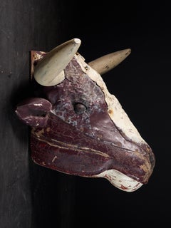Butcher's Exterior Shop Sign of a Steer Head