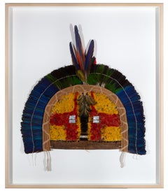 "Cara Grande (Taparapay tribe) Amazon Circumcision Mask, " Mixed Media c. 1950