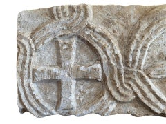 Skulptur aus venezianischem Marmor. Pluteus Element