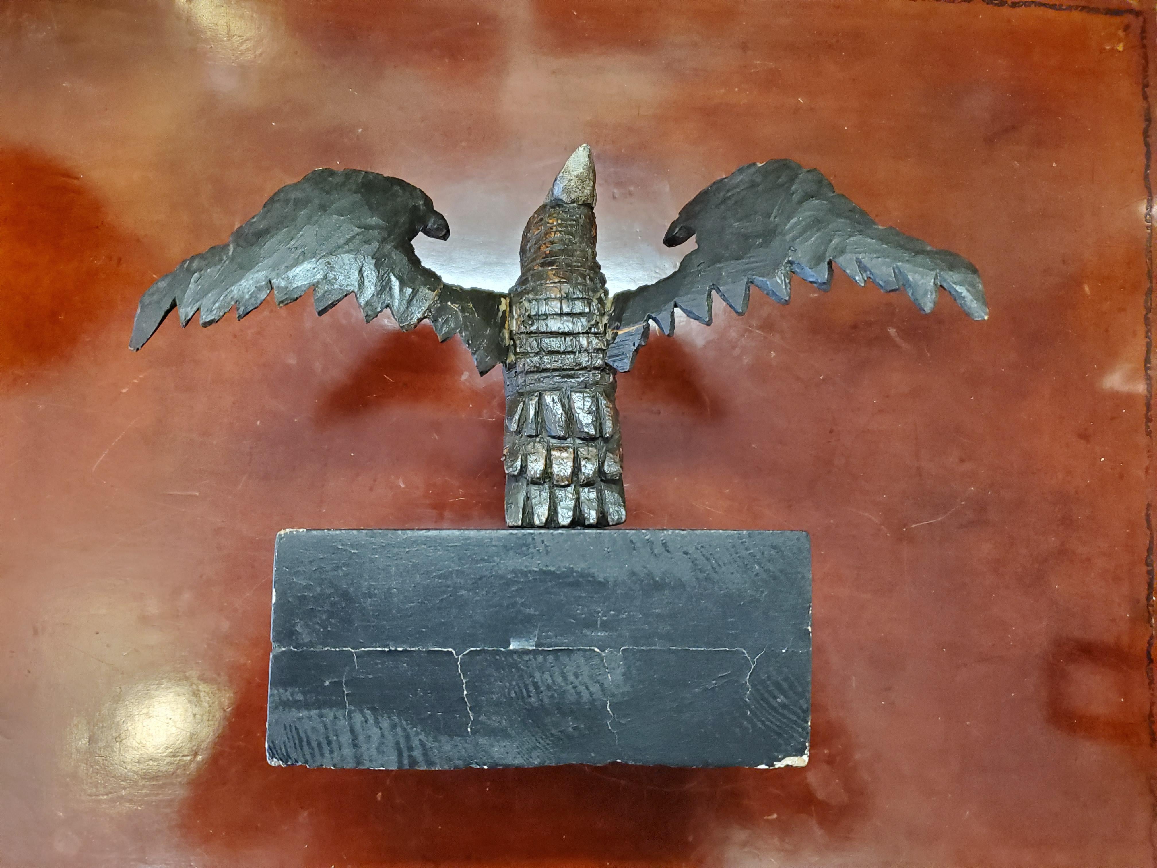 Carved 19th Century American Folk Art Eagle 2