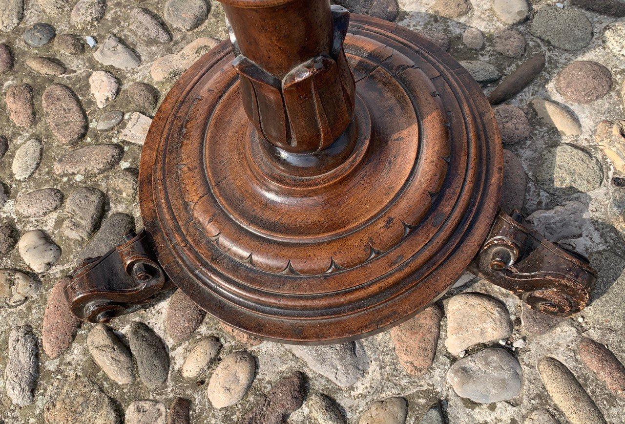 Carved wooden lectern - Eagle. Italy, 19th century For Sale 9