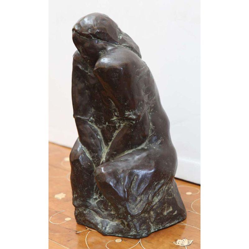 Skulptur aus Bronzeguss von Robert Lienhard  im Angebot 1