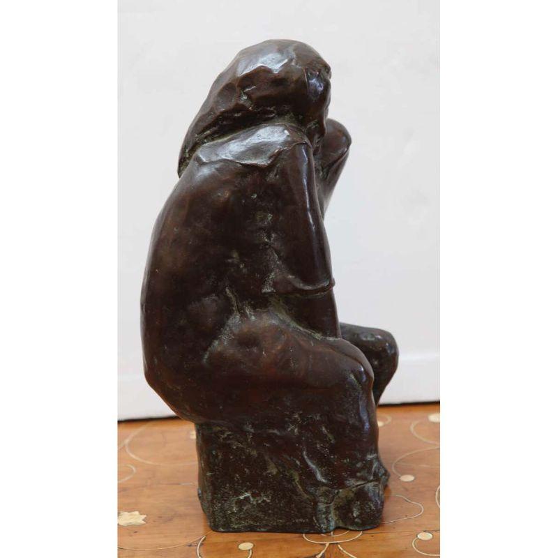 Skulptur aus Bronzeguss von Robert Lienhard  im Angebot 3