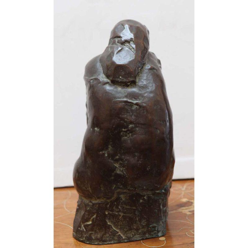 Skulptur aus Bronzeguss von Robert Lienhard  im Angebot 4