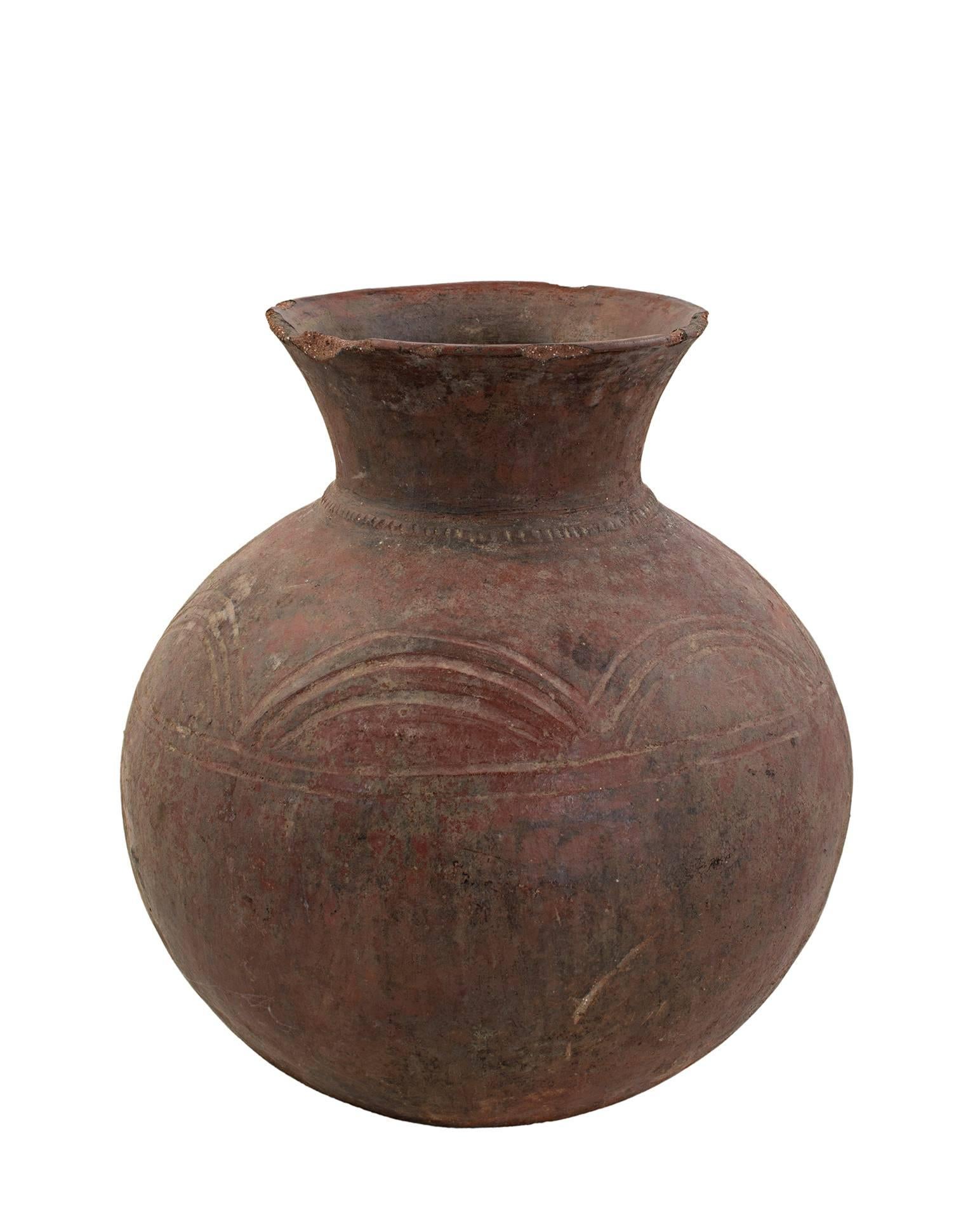 "Ceramic Pot - Mossi, Burkina Fasso (Farmer's Water Jug), " created in Africa  - Sculpture by Unknown