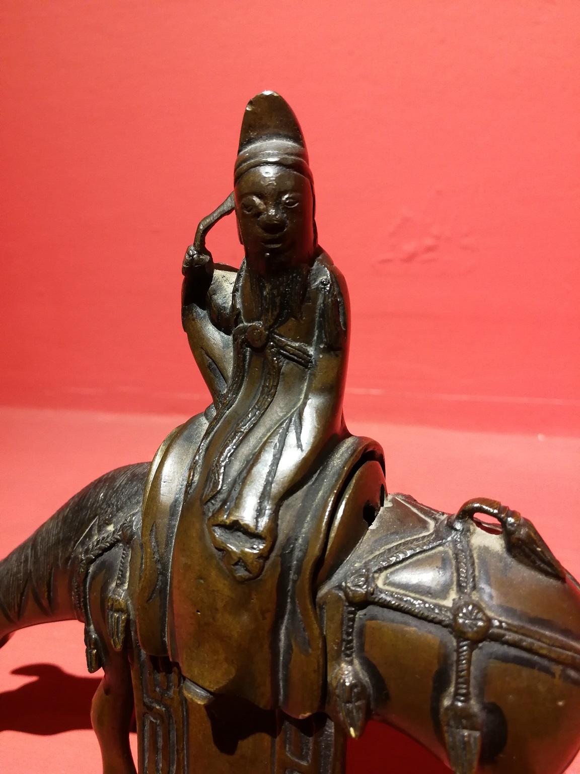 Chinesische Bronze brennende Düfte 18 Jahrhundert im Angebot 2