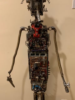 Circuit Man - sculpture 