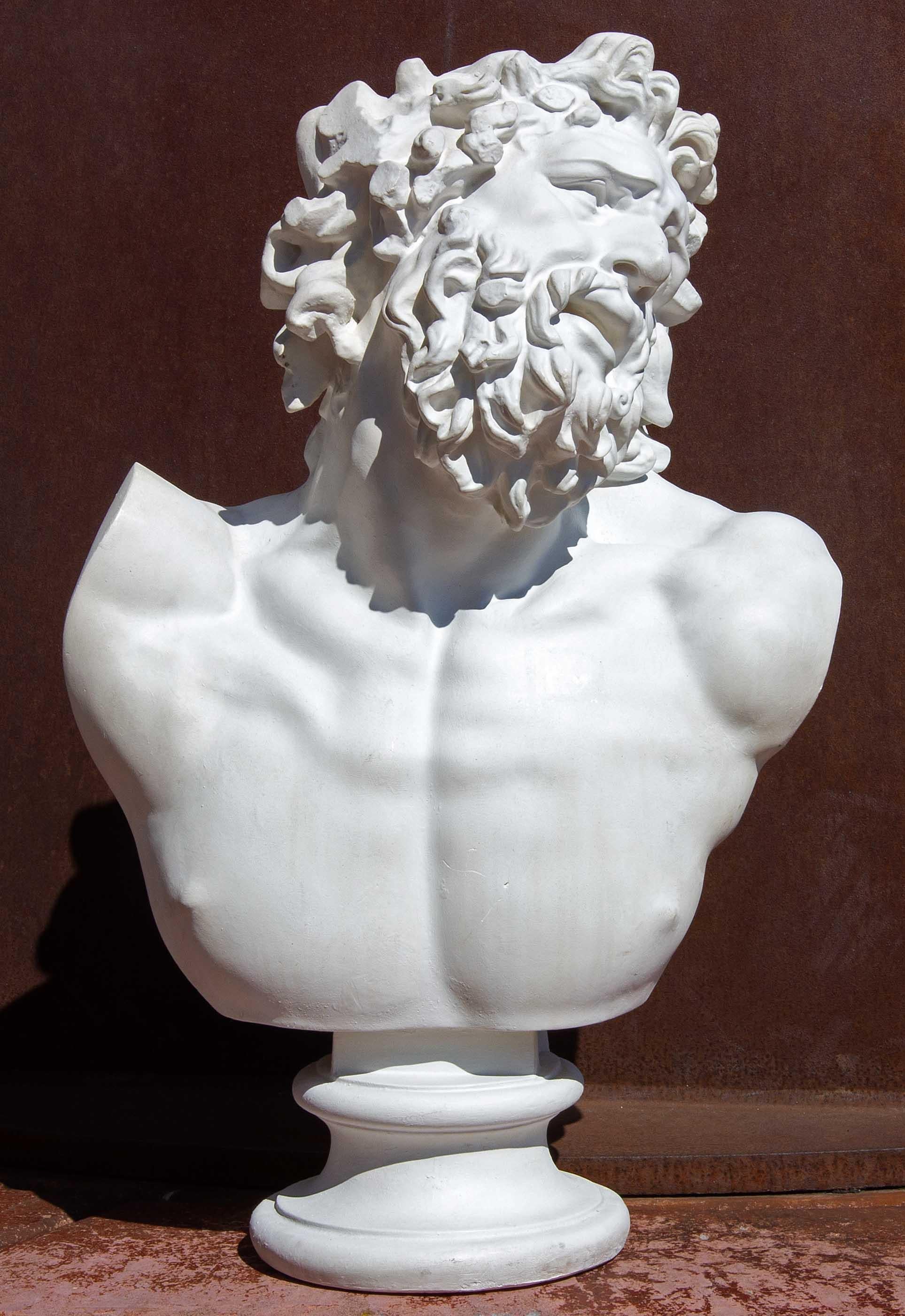 Classical Renaissance Bust of Man - Sculpture by Unknown