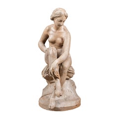 Classicist Italian artist - 18th century terracotta figure sculpture - Venus