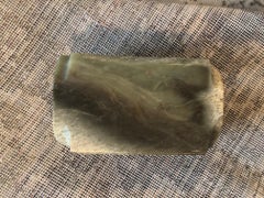 Cong Prismatic Cylinder, 2200 - 1700 BCE, white/green jade, Qijia Culture