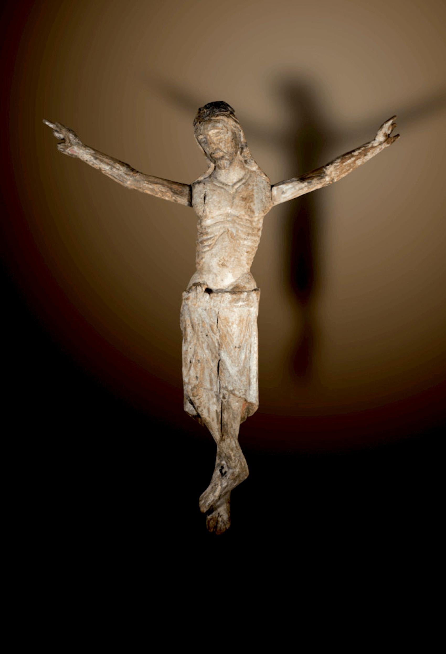 Unknown Figurative Sculpture - Corpus Christi