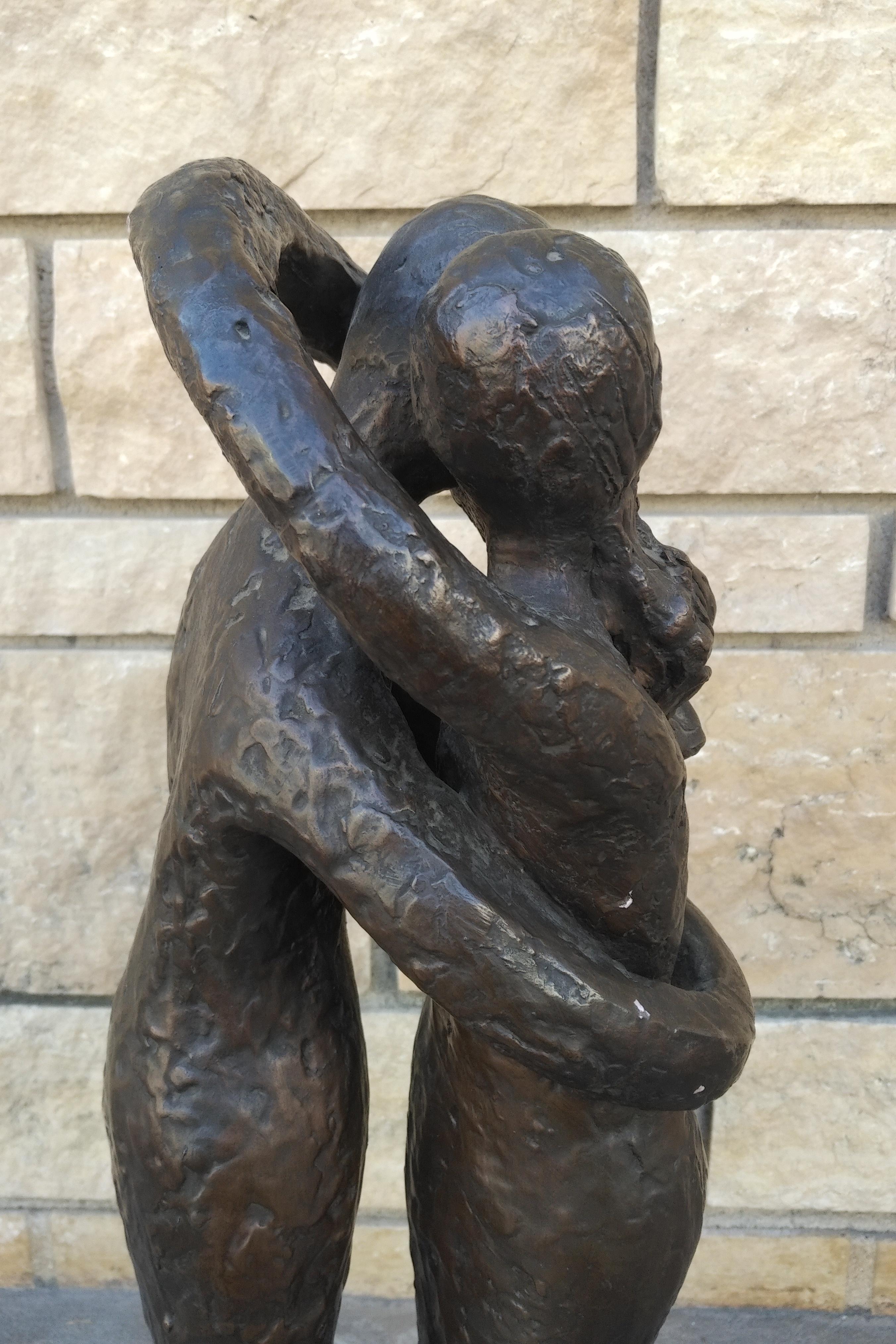 Couple of Dancer   - Sculpture by Unknown