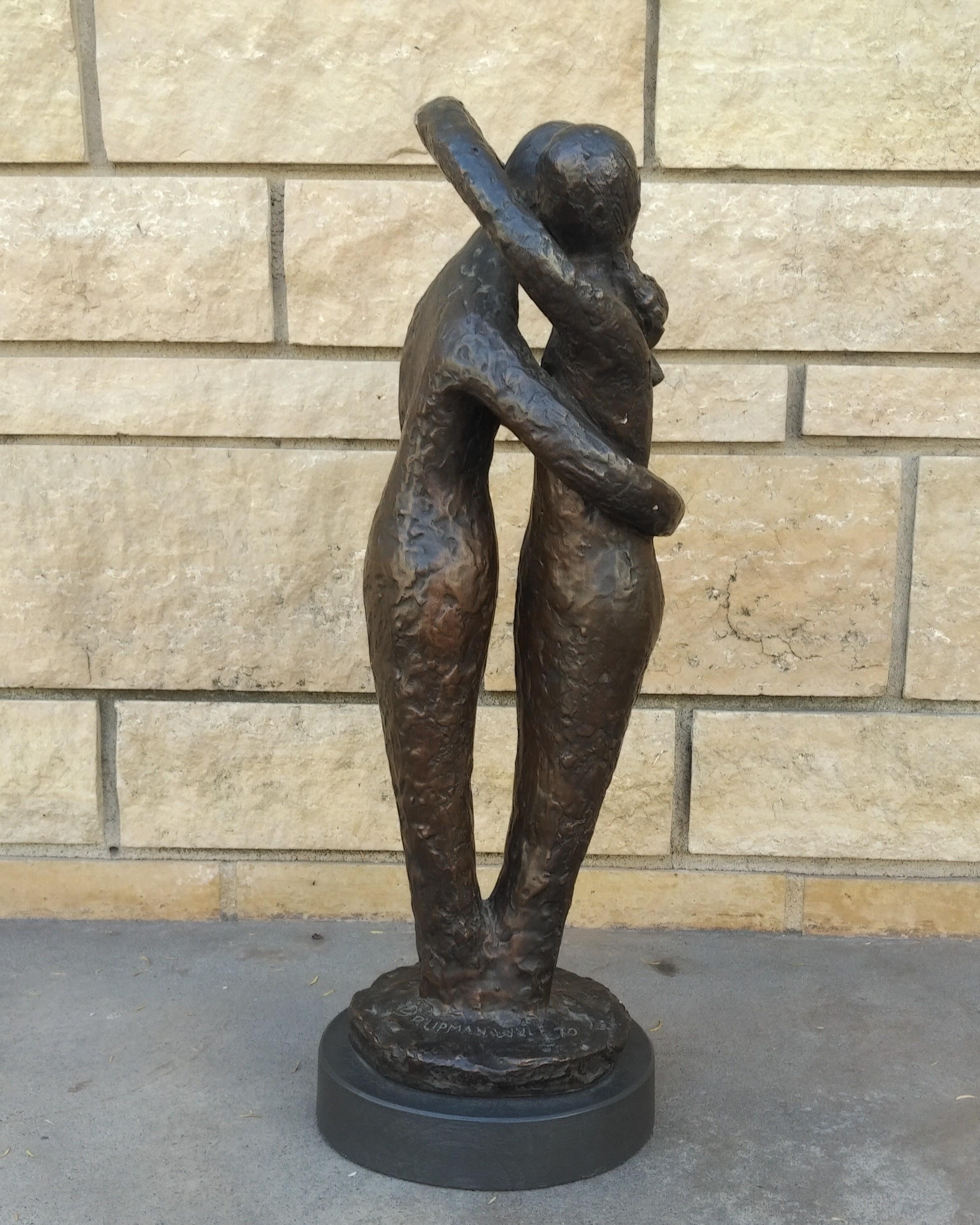 Unknown Figurative Sculpture - Couple of Dancer  