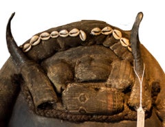 "Dan Mask, " Carved Wood created in Liberia circa the 1950s