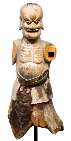 Daoist Wooden Figure, China, Ming Dynasty