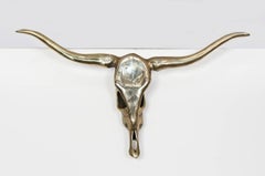 Decorative Longhorn Steer Skull