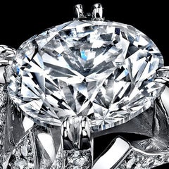 Diamond ring 5.2 Carat GIA Certified Brilliant 6.65 total weight 100k+ J-SI1