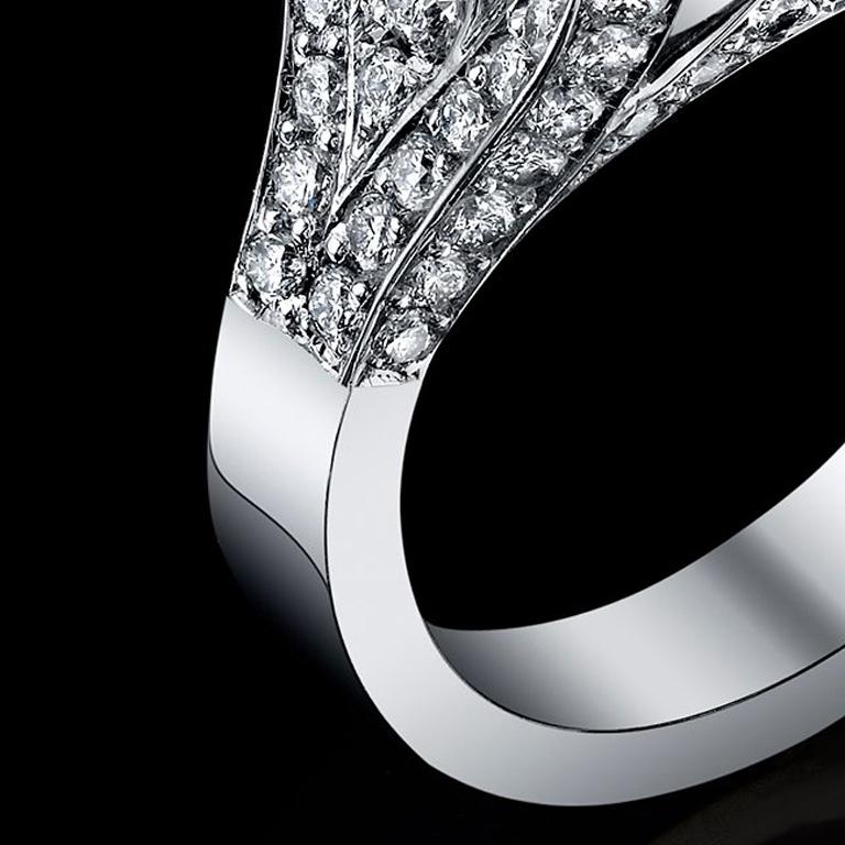 Diamond ring 5.2 Carat GIA Certified Brilliant 6.65 total weight 100k+ J-SI1 For Sale 1