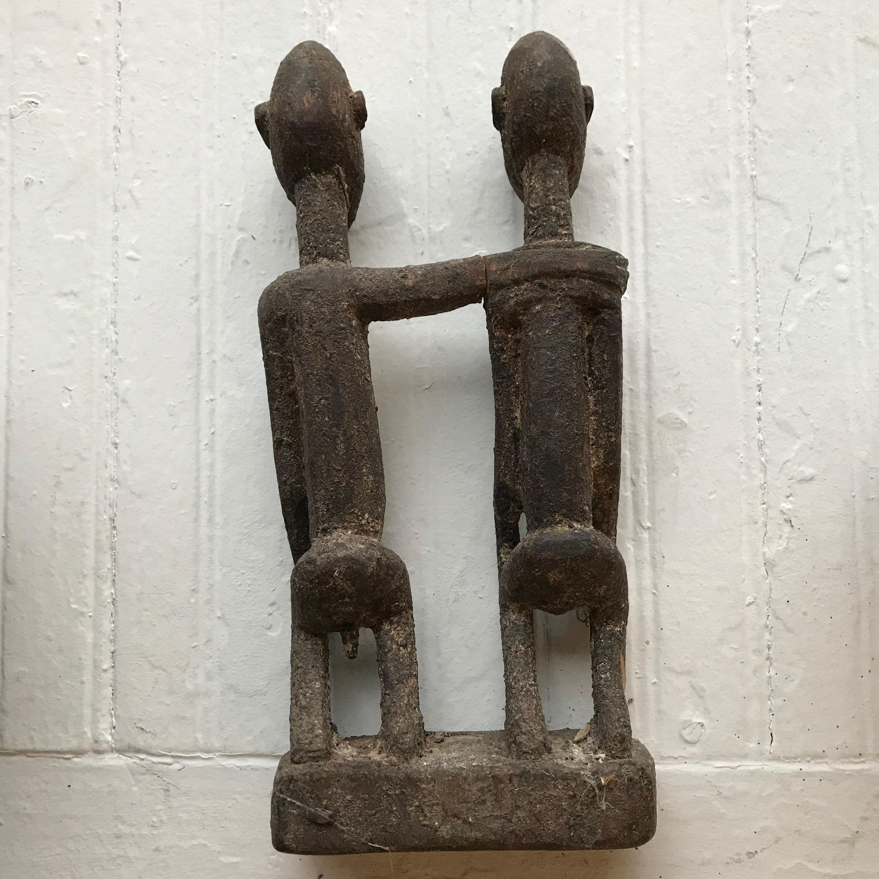 DOGON COUPLE - Sculpture by Unknown