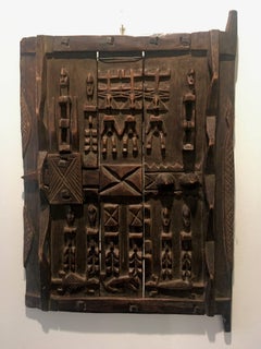 Dogon granary door