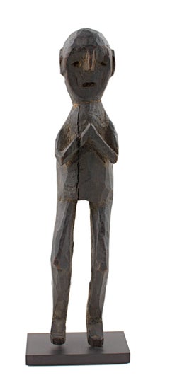 "Dolpo Shamanic Figure, " Carved Wood created circa 1900