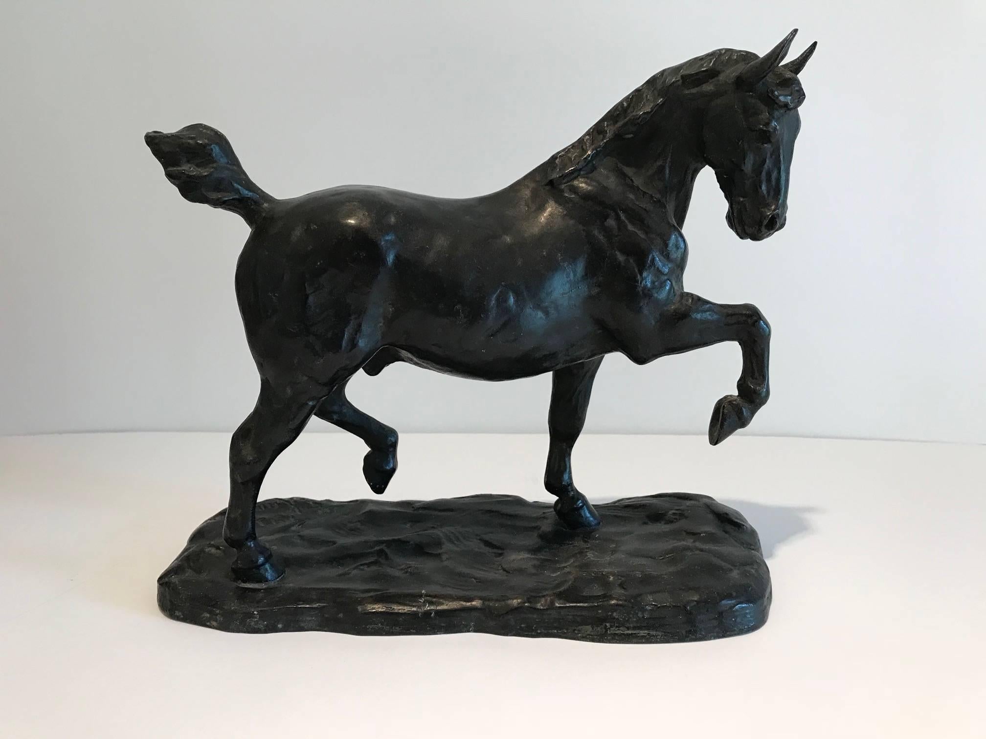 Dressage Horse  - Sculpture by Unknown