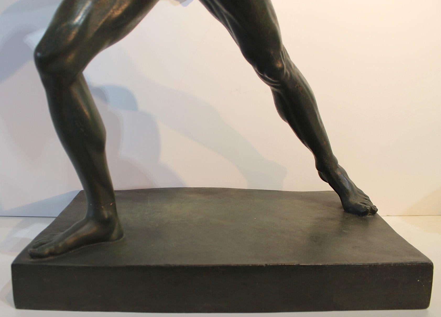 Early 19th Century Italian School Bronze, The Borghese Gladiator, c. 1810 For Sale 7
