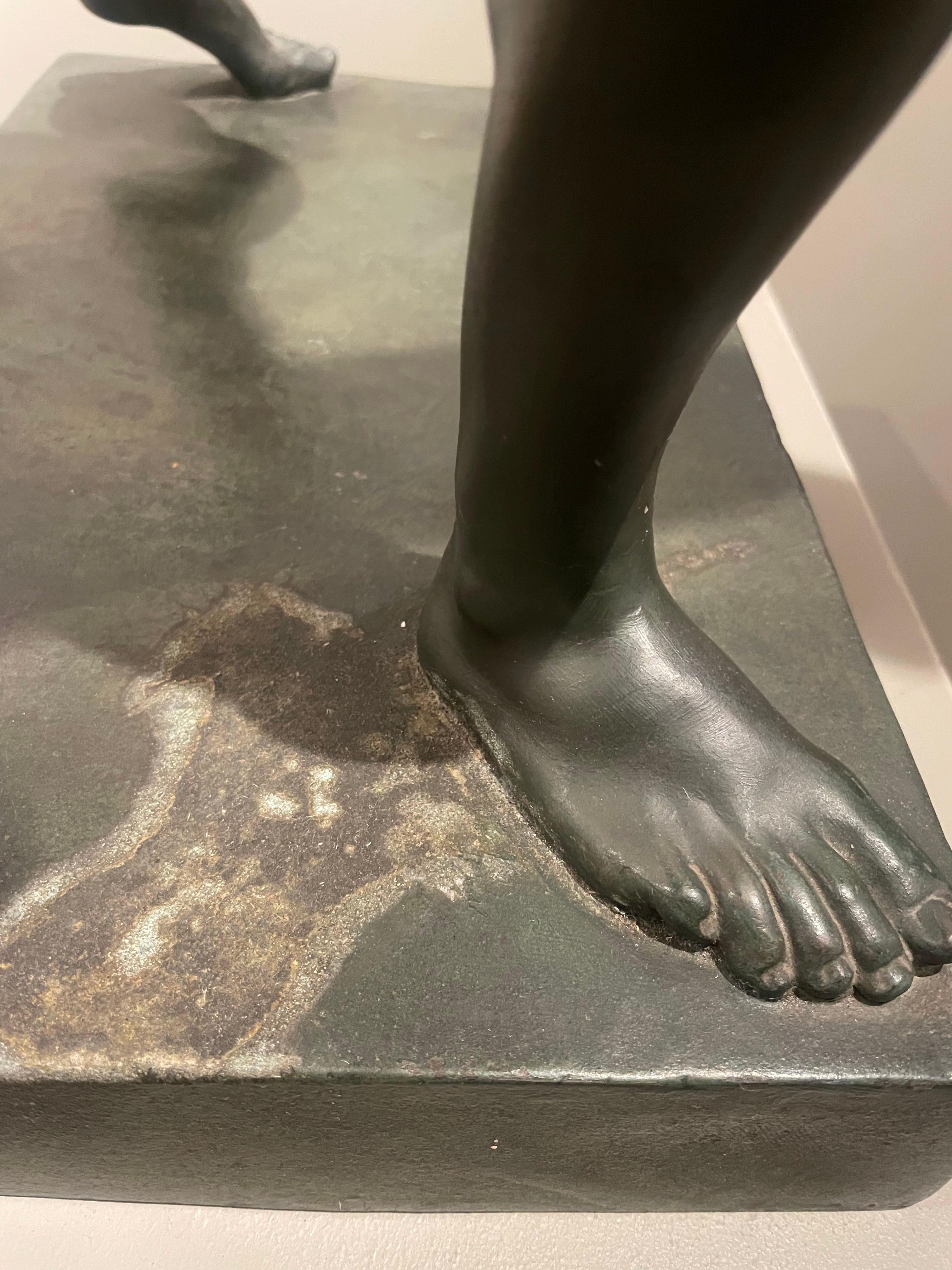 Early 19th Century Italian School Bronze, The Borghese Gladiator, c. 1810 8