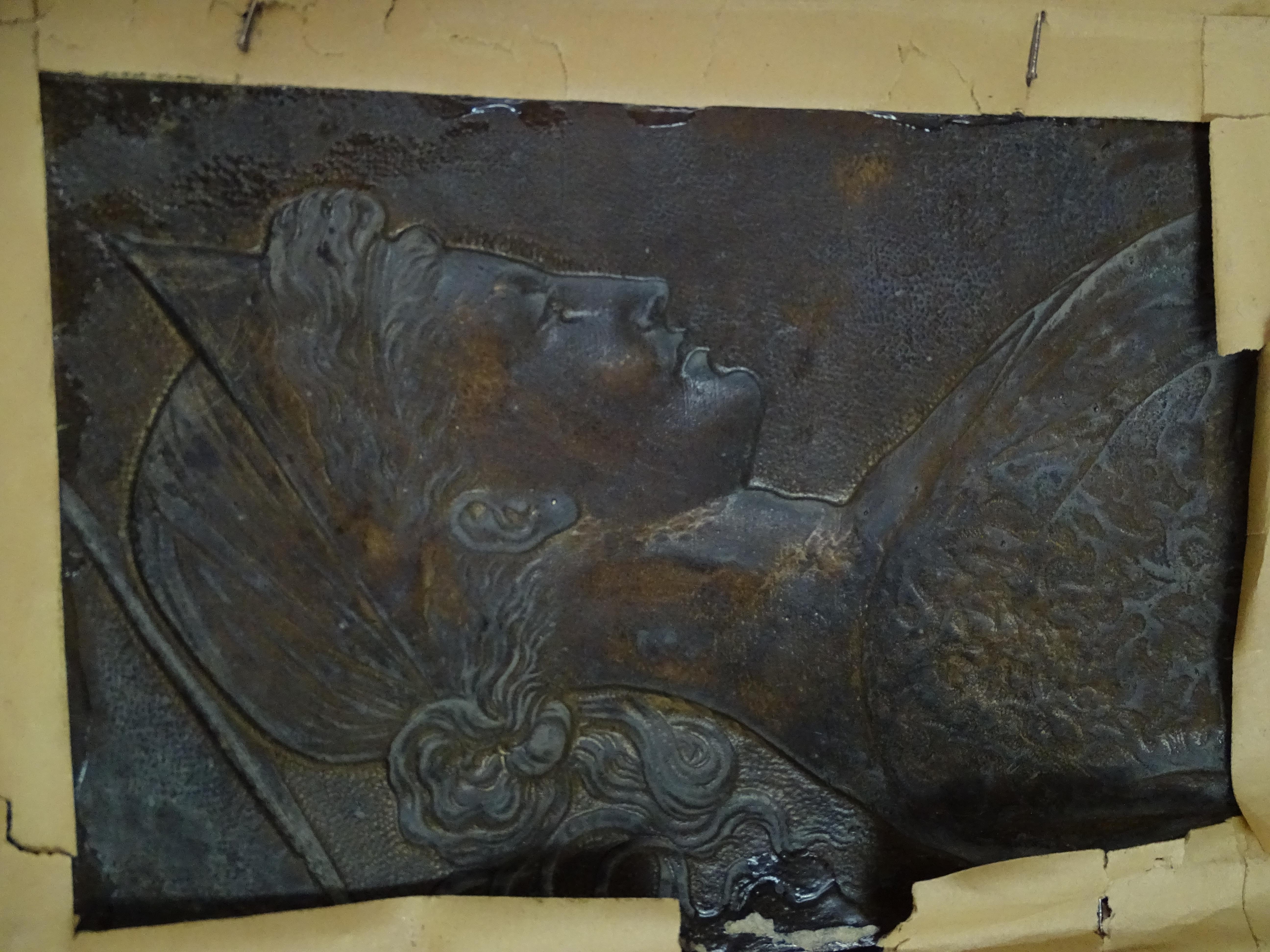 Early 20th Century Bronze Relief Pre-Raphaelite French School Profile of a Woman 2