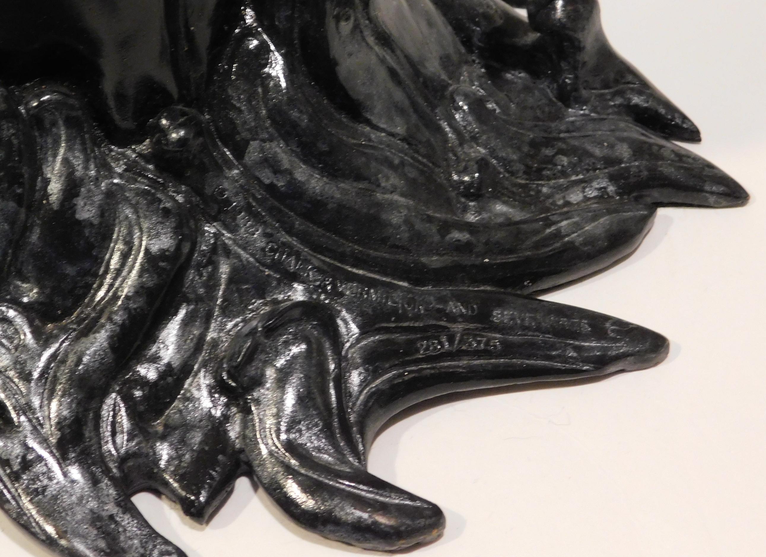 Erte Figurative Bronze Sculpture 