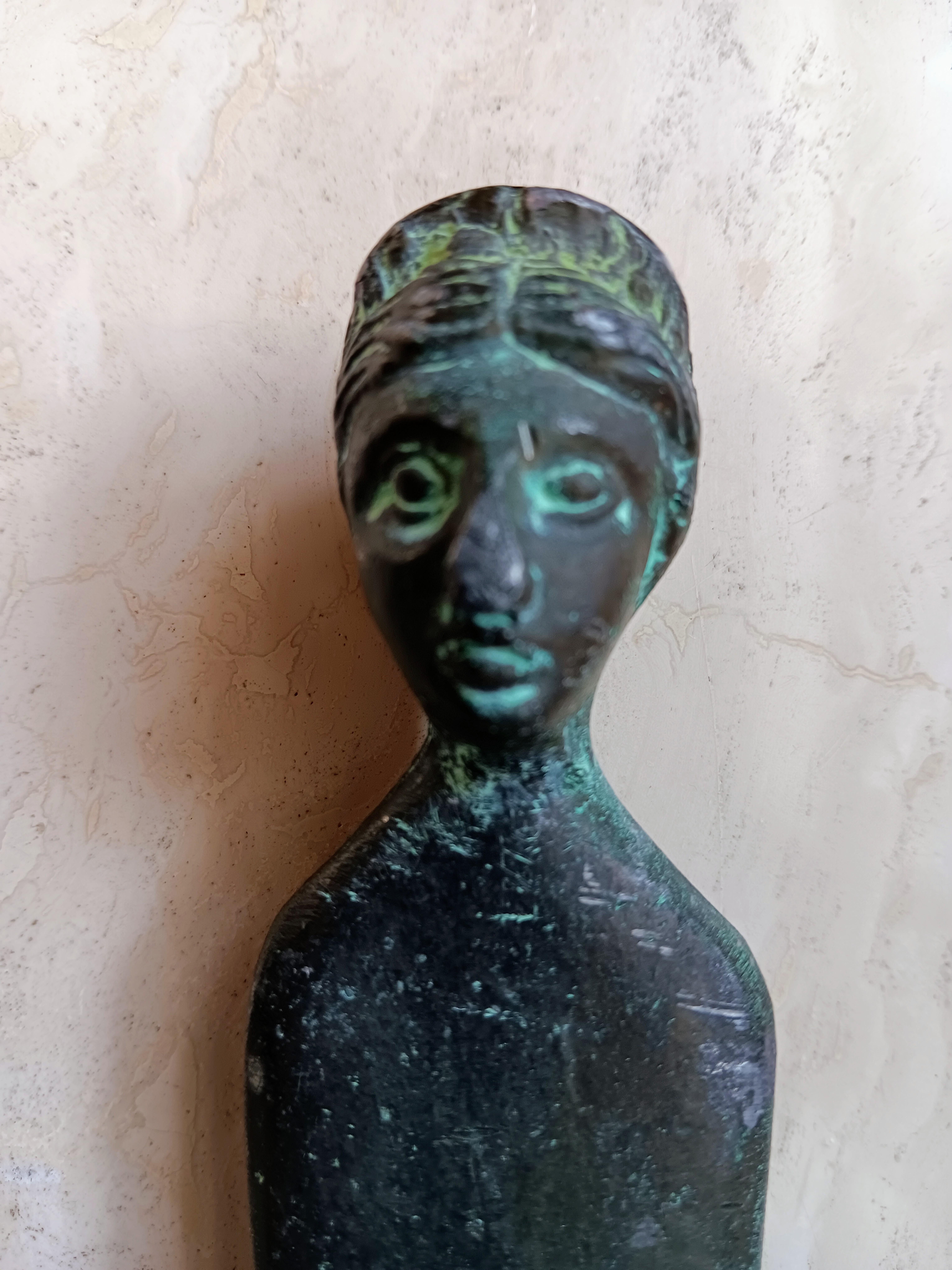Evening Shadow, A Rare Pair of Etruscan Bronze Figures, Museo Guarnacci Volterra 1