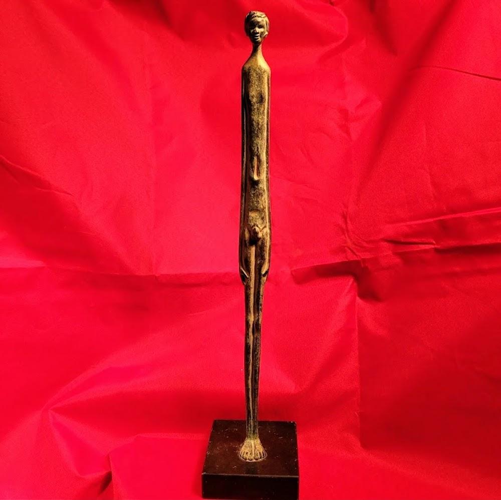 Ombra della sera, figura etrusca in bronzo, Museo Guarnacci Volterra - Sculpture di Unknown
