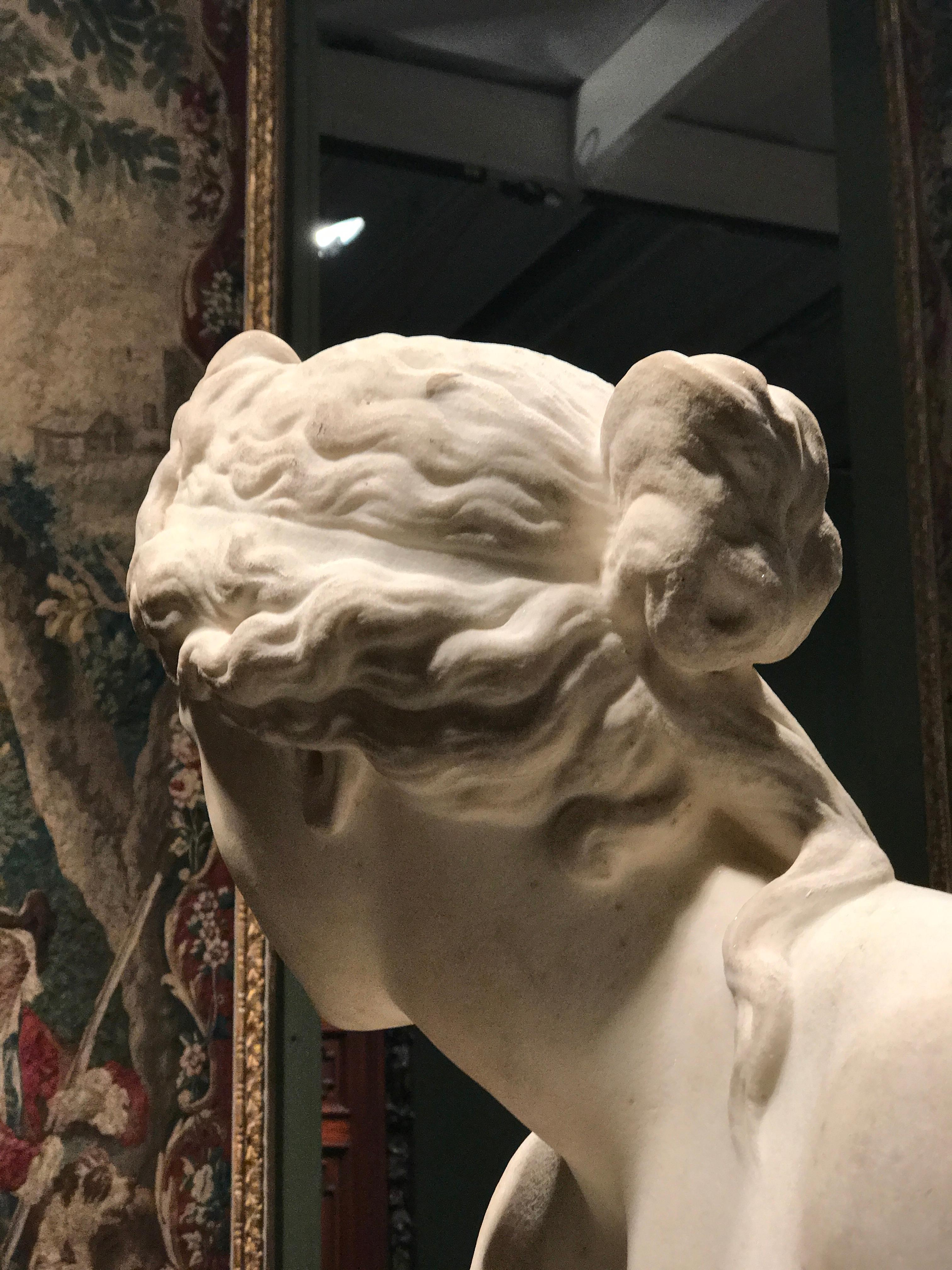  Extraordinary Italian 19th Century Marble Nude  Sculpture of Aphrodite 9