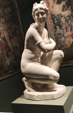 Extraordinary Italian 19th Century Marble Nude  Sculpture of Aphrodite