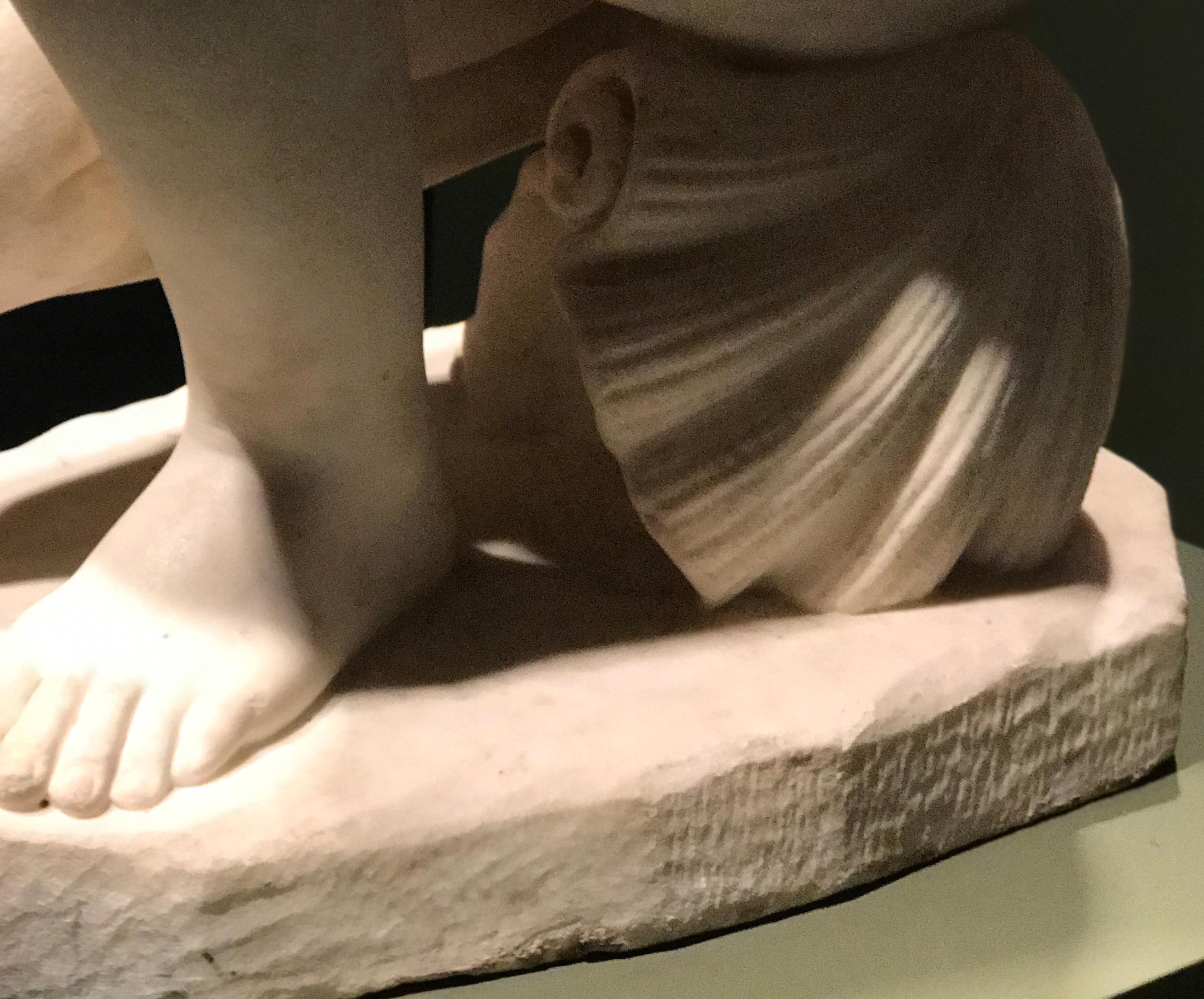  Extraordinary Italian 19th Century Marble Nude  Sculpture of Aphrodite 1