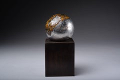 Extraterrestrial Crystal Ball Meteorite Sphere
